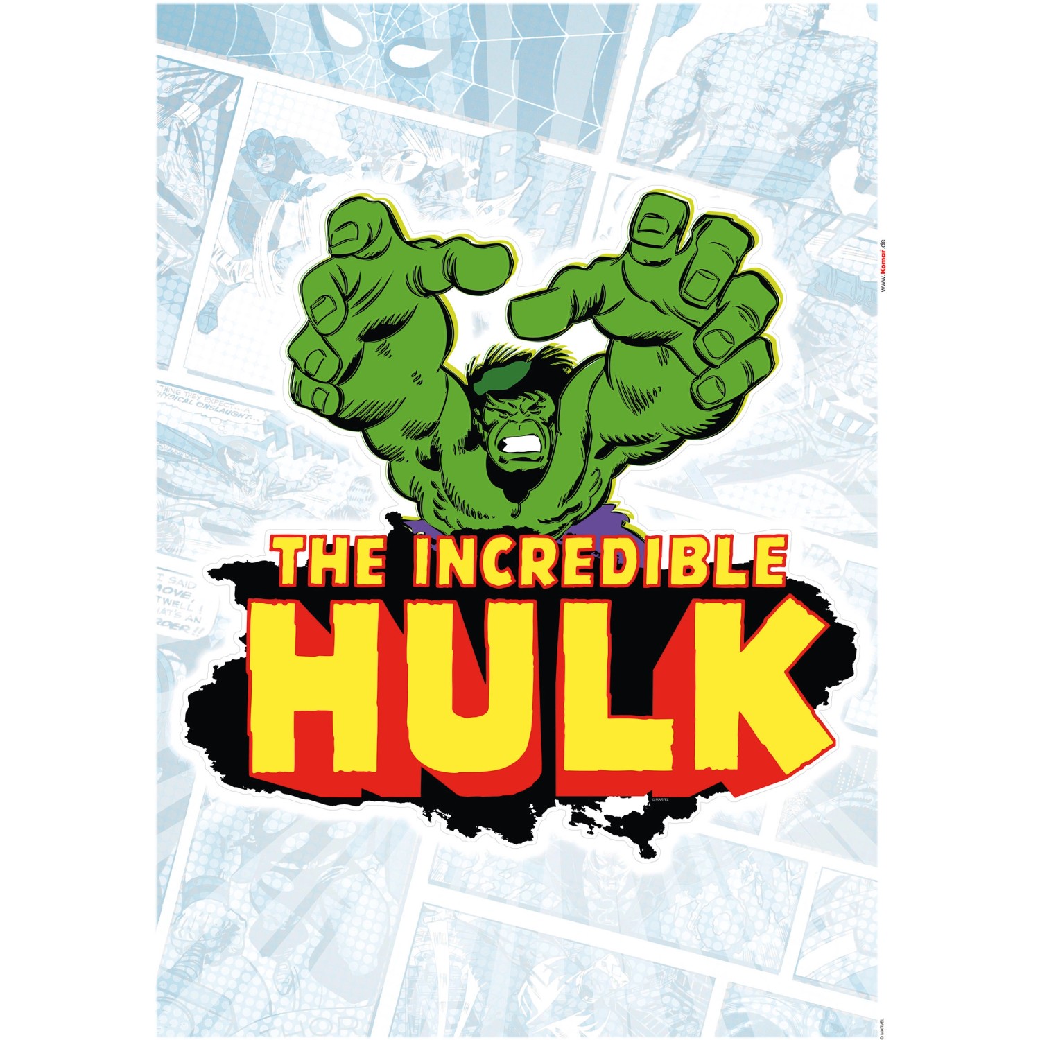 Komar Deko-Sticker Hulk Classic 50 x 70 cm