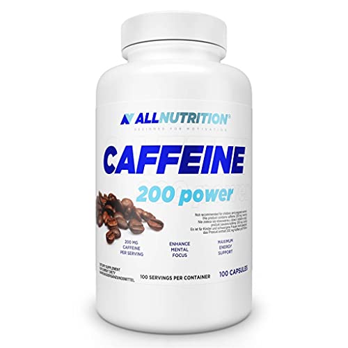 3 x Allnutrition Caffeine 200 Power, 100 Kapseln (3er Pack)