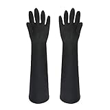 Katurn Tierhandschuhe Anti-Biss-/Kratzschutz Handschuhe Für Hundekatze Vogelschlange Reptilpflege, sicheren und dauerhaften Schutz Starke Handschuhe, 58cm