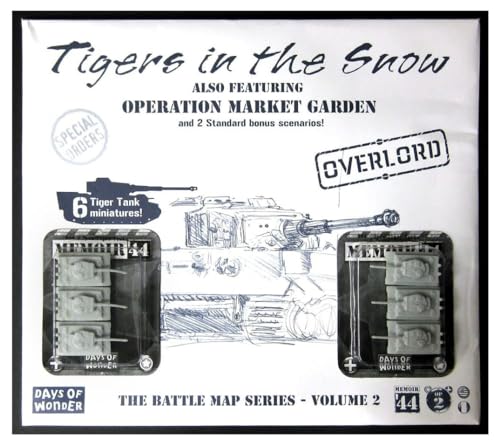 Asmodee - Days of Wonder 200700 - MM 44 - Tigers in the Snow, Battlemap Series Volume 2