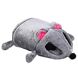 Katzenschlafsack, Gesamtschwammdesign Warm und leicht halten Gut aussehende und unterhaltsame Schlafumgebung(Gray)