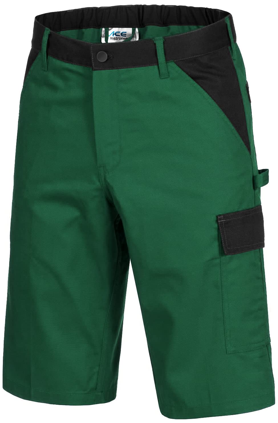 ACE Handyman Arbeitsshorts für Männer - Shorts für die Arbeit - 35% Baumwolle - Grün - 56