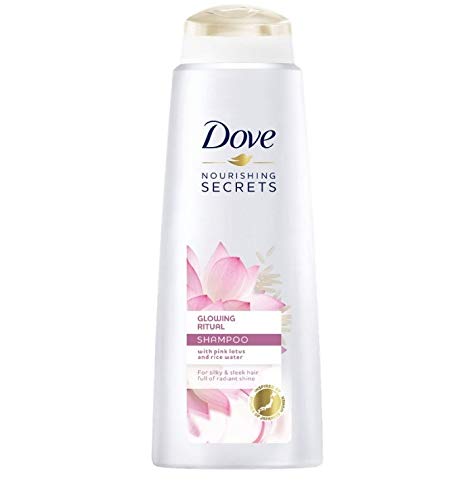 6 x Dove Shampoo – Glowing Ritual Lotusblume - für seidiges und glattes Haar - 250 ml