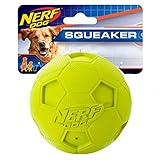 Nerf Dog Quietschball-Spielzeug, groß, grün, 10,2 cm