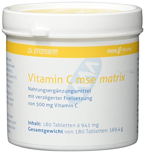 Vitamin C Mse Matrix Tabletten 180 stk