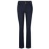 TOM TAILOR Damen Alexa Straight Jeans mit Bio-Baumwolle, blau, Uni, Gr. 27/32