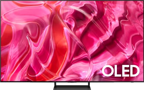 Samsung OLED 4K S90C 55 Zoll Fernseher, Quantum HDR OLED, Neural Quantum Prozessor 4K, LaserSlim Design, Smart TV, (Modell 2023, 55S90C)