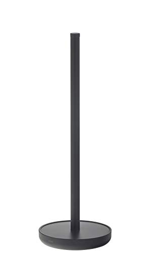 Tiger Urban Reserverollenhalter freistehend, Farbe: Schwarz, mit austauschbaren Endkappen zur individuellen Gestaltung