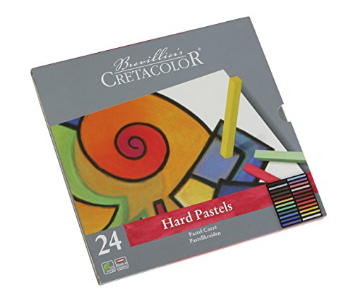 Cretacolor 480 Pastellkreide 7x7, 24 Farben, Stück (1er Pack)