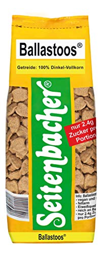 Seitenbacher Ballastoos Vollkorndinkel mit Apfelsaft, 6er Pack (6 x 600 g Packung)