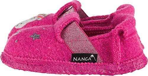Nanga Unisex - Kinder Unicorn Niedrige Hausschuhe, Pink (Himbeere 27), 27 EU