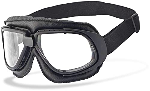 Helly Bikereyes Motorradbrille, Bikerbrille, Fliegerbrille, Schutzbrille, schwarz, sr-1 1350b-n