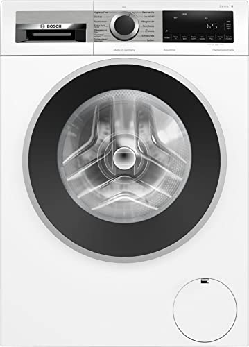 Bosch WGG244140 Serie 6 Waschmaschine, 9 kg, 1400 UpM, Made in Germany, Fleckenautomatik entfernt 4 Fleckenarten, ActiveWater Plus Maximale Energie- und Wasserersparnis