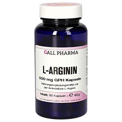 Gall Pharma L-Arginin 500 mg GPH Kapseln 80 Stück