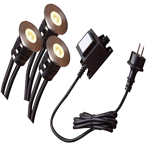 HEISSNER Set: LED-Spotleuchte »Smart Lights L450-00«, 3x1 Watt, warmweiß, mit Trafo