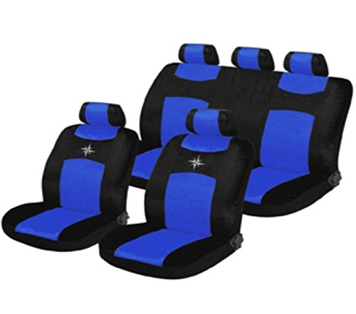 Ergoseat Komplett-Set Universal Sitzbezüge Alium Kompass Blau