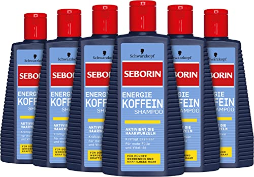 SCHWARZKOPF SEBORIN Koffein Shampoo, 6er Pack (6 x 250 ml)