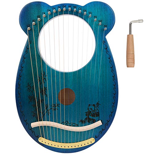Mahagoni Harfe Holz Material Harfe für Zuhause Bestes Geschenk Kinder Anfänger