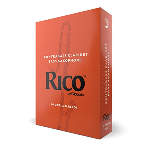 RICO Blätter für Kontraalt-Klarinette Stärke 2.0 (10 Stück)
