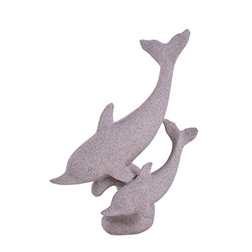 omem Fisch Tank Dekoration Weiß Dolphin Aquarium Ornaments Home Dekorationen Geschenk
