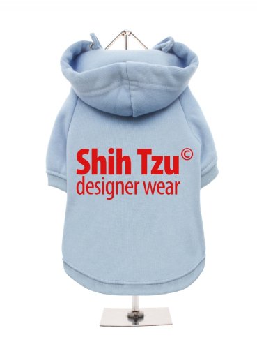 "Shih Tzu© Designer Wear" UrbanPup Hunde Sweatshirt (blau/rot)