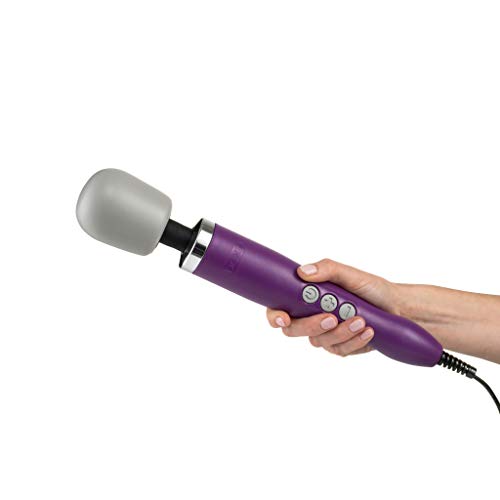 Doxy Original Ultra Powerful Magic Wand Massagegerät, violetter Zauberstab-Vibrator