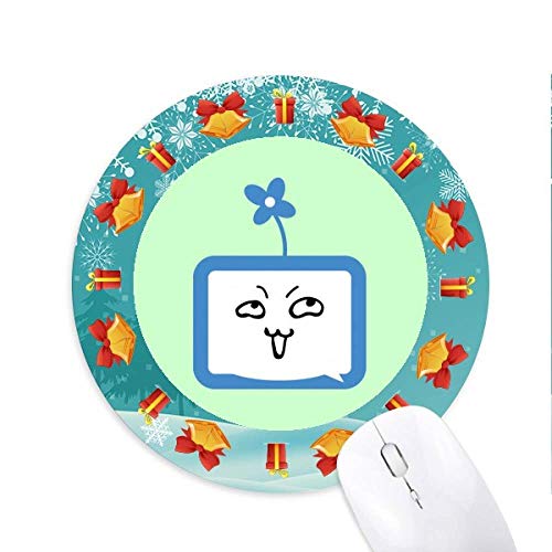 Clover Insidious Small TV Emoji Original Mousepad Round Rubber Maus Pad Weihnachtsgeschenk