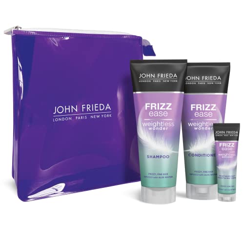 John Frieda Frizz Ease Weightless Wonder Geschenkset - Shampoo, Conditioner & Styling Mini