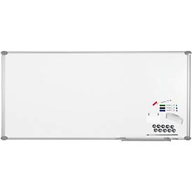 MAUL Whiteboard Premium 2000 SET, silber, versch. Oberflächen