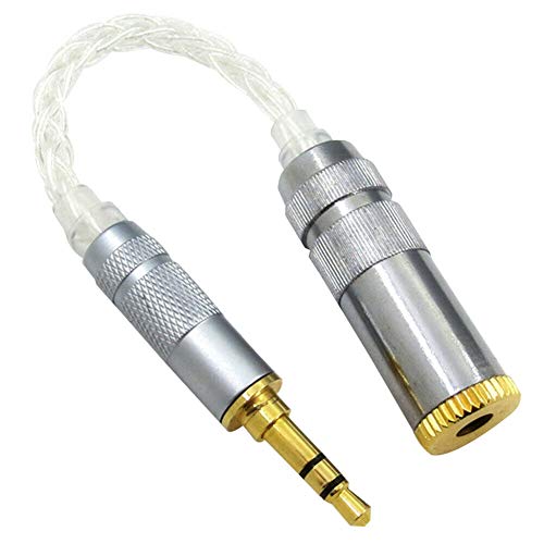 Xingsiyue 3,5 mm Stecker auf 4,4mm Buchse Ausgeglichener Ausgang Kopfhörer Kabel Audio Adapter Konverter Verbinder für/FiiO/Sony PHA-3 PHA-2A NW-WM1Z NW-WM1A NW-ZX300A