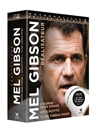Coffret Mel Gibson : L'Homme sans visage + Apocalypto + Tu ne tueras point [DVD]