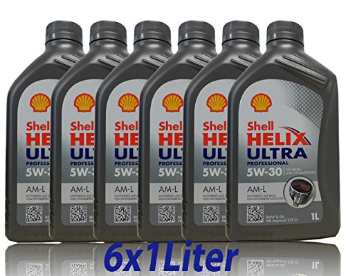 6x1 Liter Shell Helix ULtra Professional AM-L 5W-30 MB 229.51 , BMW LL04