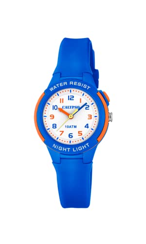 Calypso Unisex Kinder Analog Quarz Uhr mit Plastik Armband K6069/3