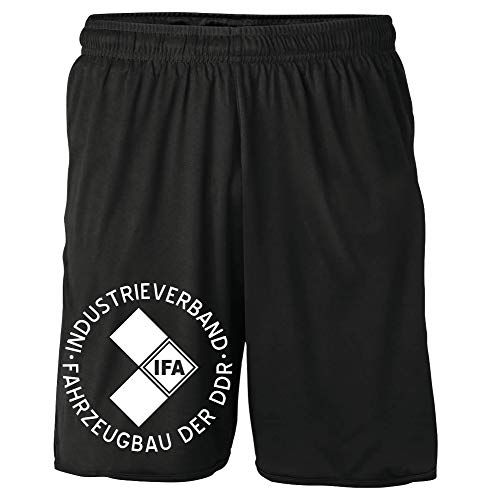 Uglyshirt89 IFA Shorts | DDR Trabant Wartburg Simson Sommer Kurze Hose | M1 (XXL)