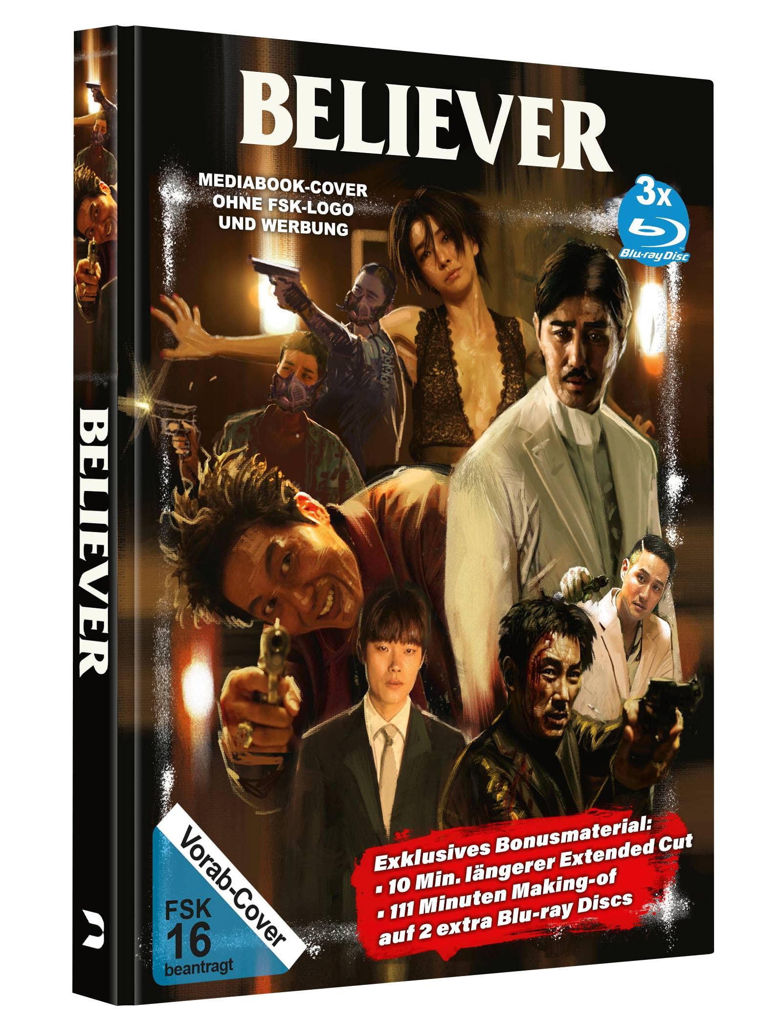 Believer - 3-Disc Limited Edition Mediabook (+ Bonus-BR) (Deutsch/OV) [Blu-ray]