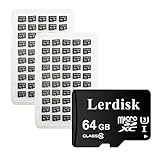 Lerdisk Micro-SD-Karte von der 3C Gruppe autorisiertes Lizenzprodukt (64 GB, 100 Stück)