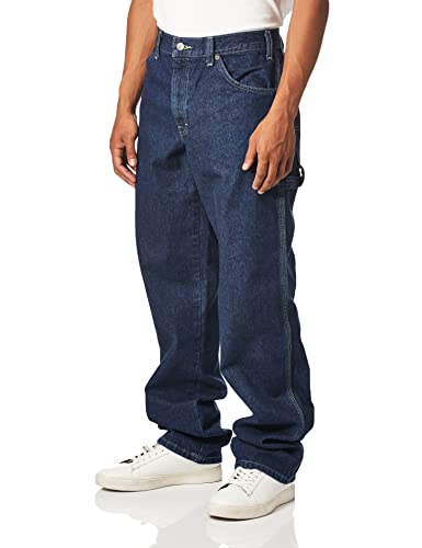 Dickies Herren Carpenter Jeans Relaxed Fit - Blau - 44W / 32L