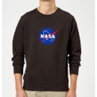 NASA Logo Insignia Sweatshirt - Schwarz - M - Schwarz
