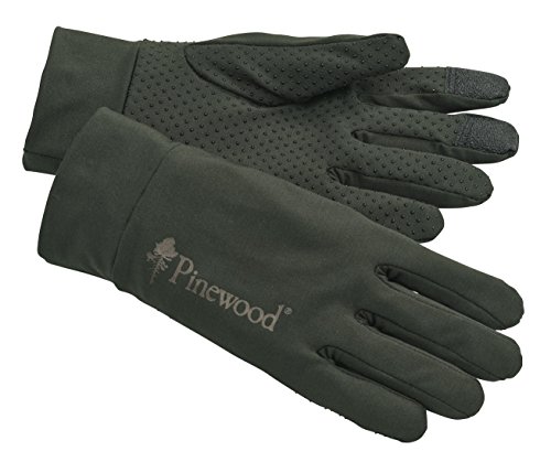 Pinewood 9405 Thin Liner Stretch Handschuh moosgrün (135) M/L