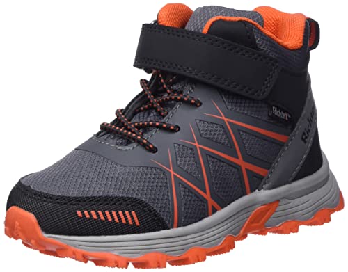 Richter Kinderschuhe TR-3 Straßen-Laufschuh, Vulcano/Black/orange, 33 EU