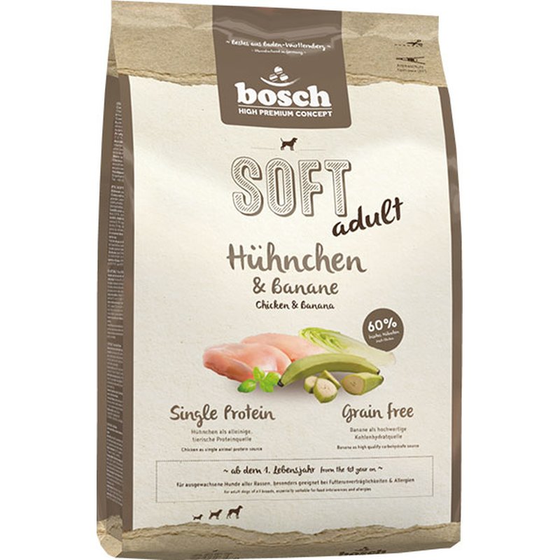 Bosch SOFT H�hnchen & Banane 12,5 kg (5,92 &euro; pro 1 kg)