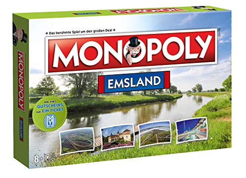 Winning Moves Monopoly Emsland Region Edition Ausgabe Spiel Gesellschaftsspiel Brettspiel