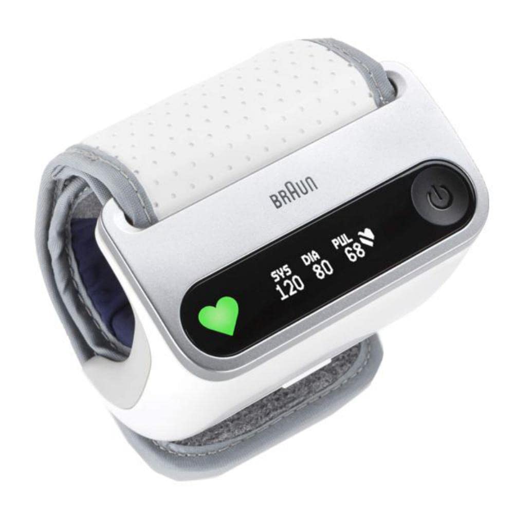 Braun iCheck 7 Handgelenks-Blutdruckmessgerät für eine einfache und schnelle Blutdruckmessung, BPW4500