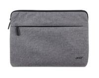 Acer Notebook Tasche / Protective Sleeve (geeignet für alle 11,6 Zoll Notebooks und Chromebooks und kleiner, universelle Schutzhülle, mit Fronttasche) hellgrau