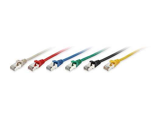 Equip - Patch-Kabel - RJ-45 (M) - RJ-45 (M) - 20,0m - SFTP - (Kategorie 6) - gepresst, verseilt, halogenfrei - Gelb (605569)