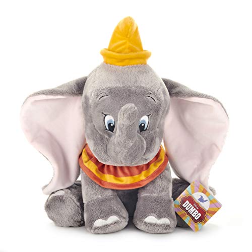 Posh Paws 37277 Disney Dumbo der Elefant Plüschtier, 35 cm, grau