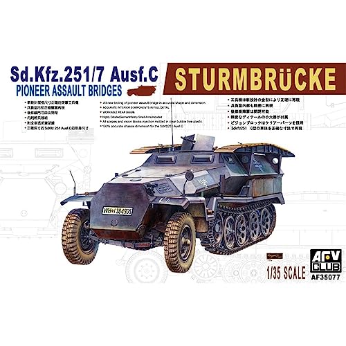 AFV-Club 35077 SDKFZ 251/7 Ausf C Pionnier, Fahrzeuge