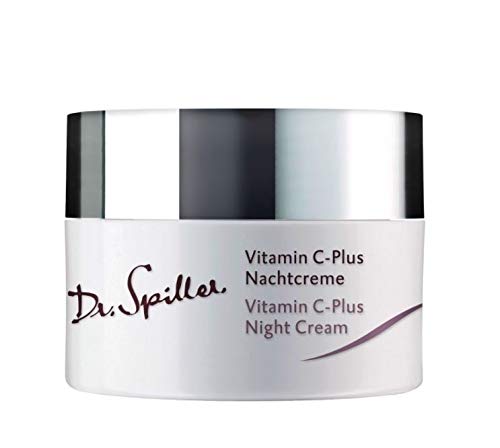 Dr. Spiller - Vitamin C-Plus Nachtcreme | Nachtcreme in W/O-Emulsion | Lipidgehalt 24% | Regeneration über Nacht | Rosig zarte Haut durch Abschilferung kleiner Hautschüppchen | Für eine gesunde Haut