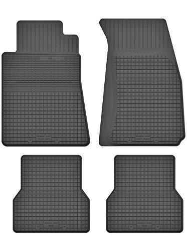 KO-RUBBERMAT Gummimatten Fußmatten 1.5 cm Rand geeignet zur Honda CR-V II (Bj. 2001-2006) ideal angepasst 4 -Teile EIN Set