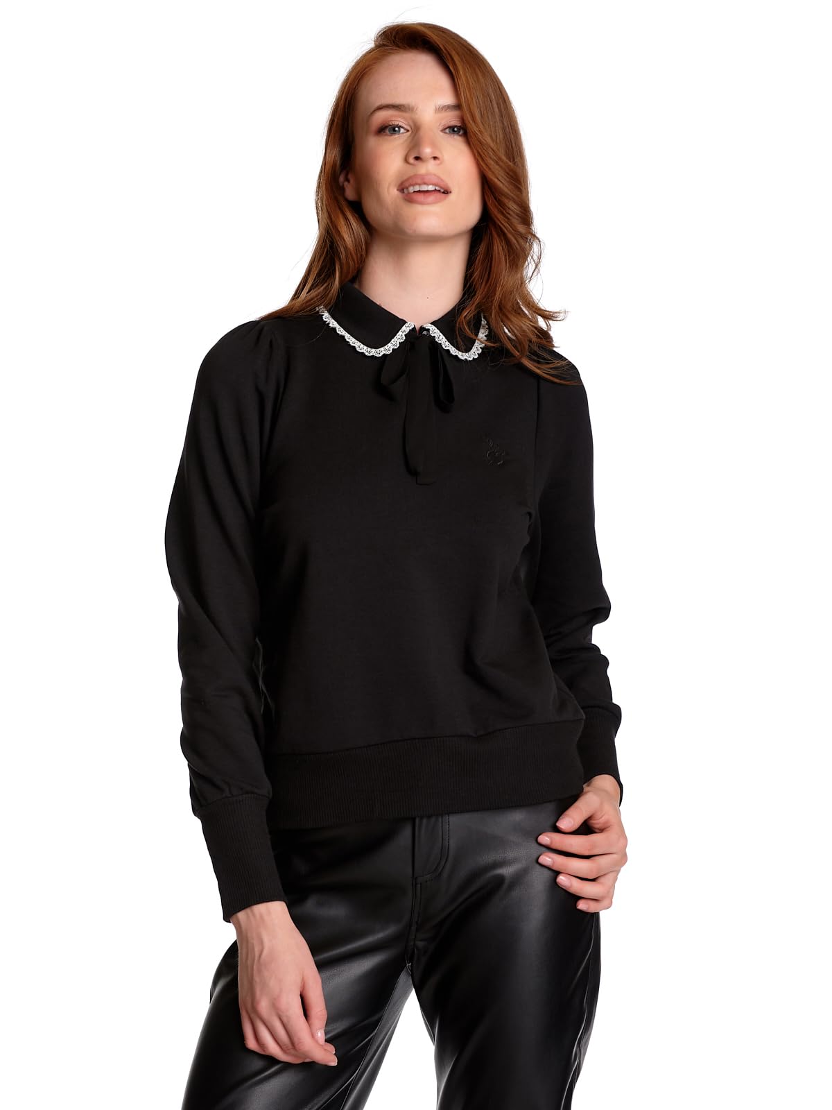 Vive Maria Holy Winter Damen Sweatshirt schwarz, Größe:XS